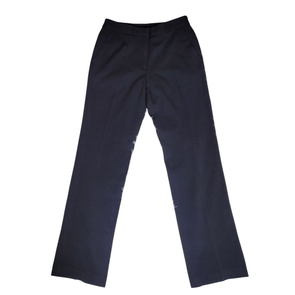 Rafaella Women's Classic Black Flat Front Pants Size 4